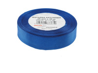 Wstążka satynowa 25mmx32m granatowa Brewis